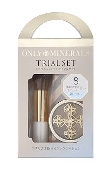 みらくら 　オンリーミネラルファンデーション2個セット オンリーミネラル ファンデーション トライアルセット 通販